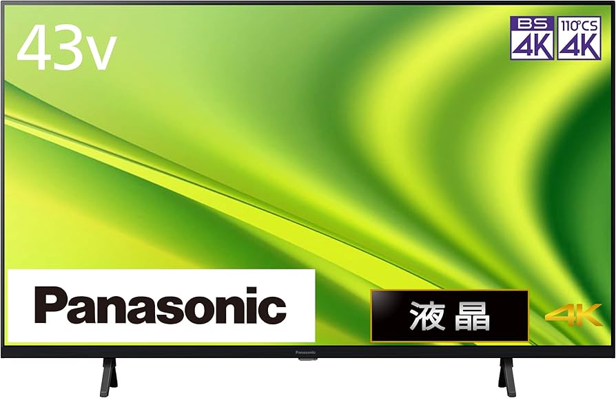 Amazon | パナソニック 43V型 4Kダブルチューナー内蔵 液晶テレビ TH