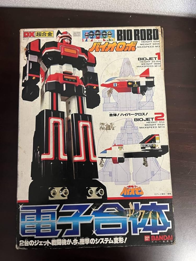 Amazon.co.jp: 超電子バイオマン 電子合体 バイオロボ DX超合金 品超