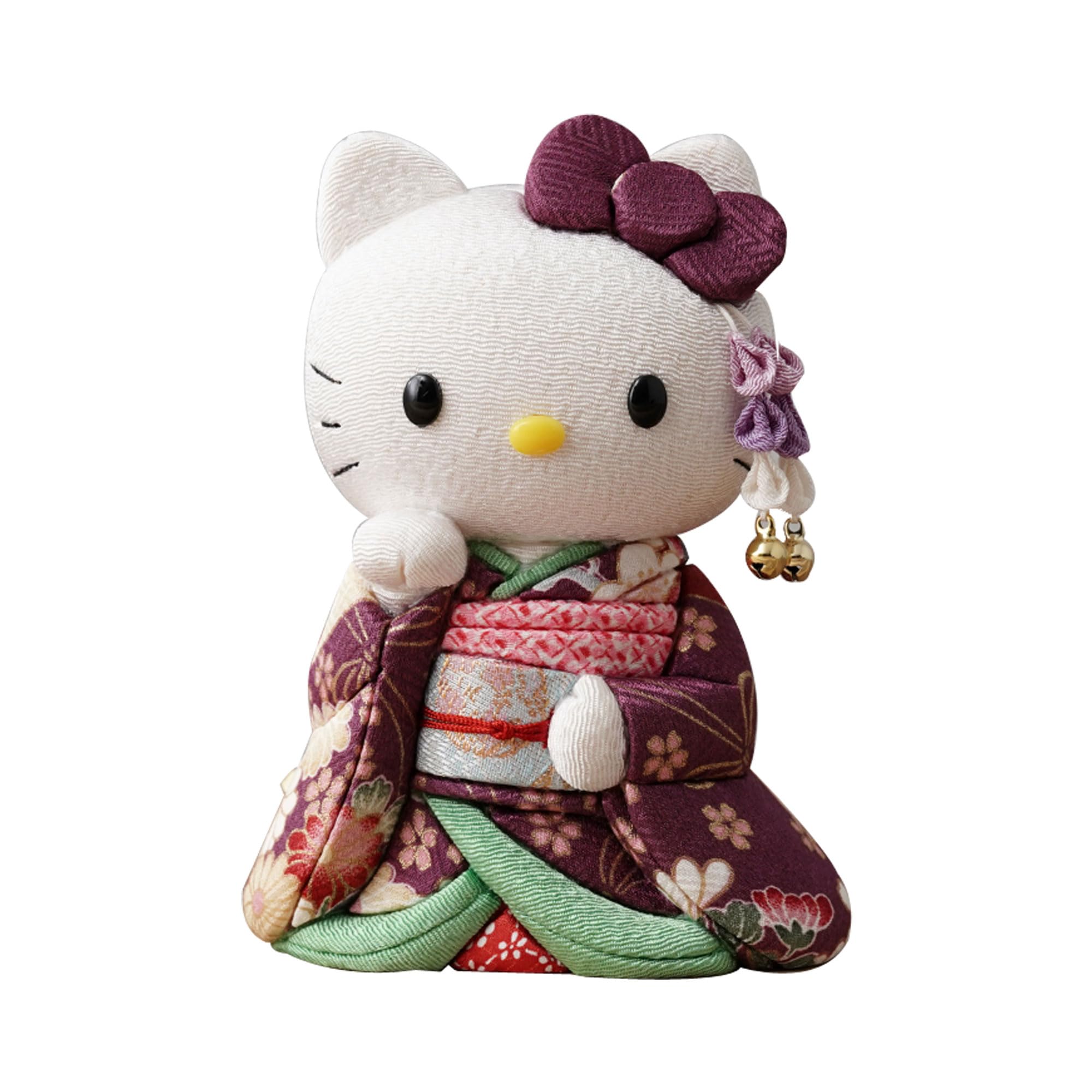 Amazon.co.jp: 招きハローキティ(舞妓/紫)キティちゃん キティ 柿沼