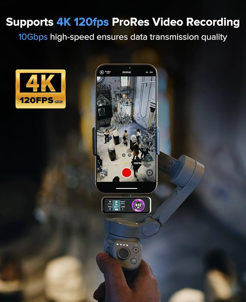 Amazon.com: ZIKE Z791C Magnetic Portable SSD 512 GB, External SSD