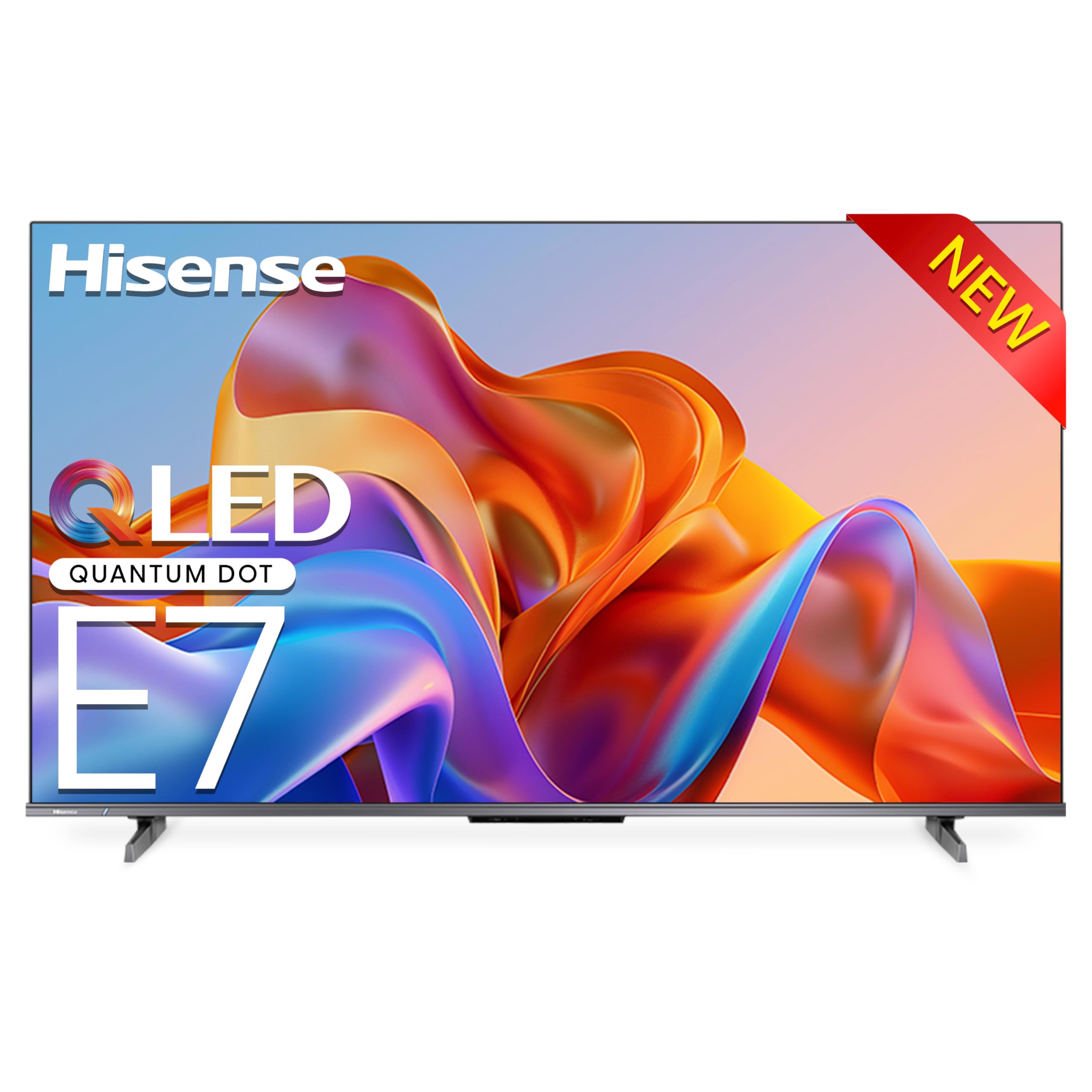 Hisense 65 inch QLED Smart TV E7N-Quantum Dot Colour, AI Picture