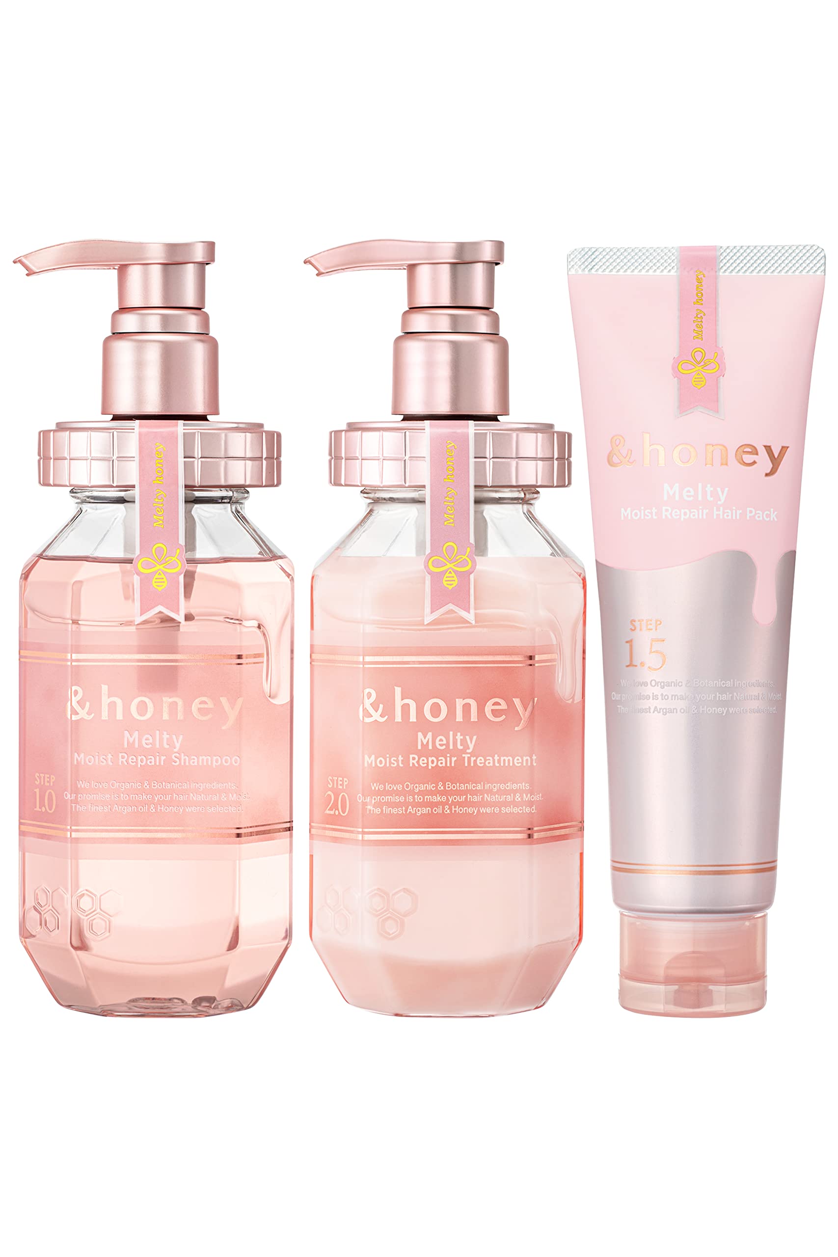 Amazon | &honey (アンドハニー) メルティ モイストリペア 3点セット