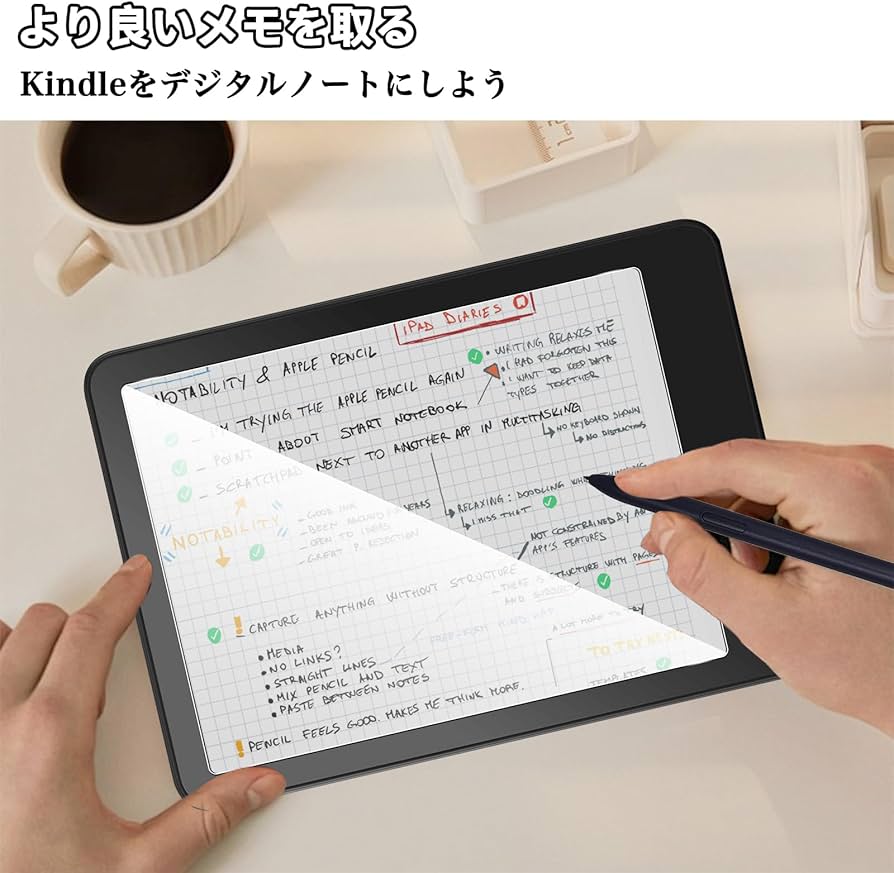Amazon.co.jp: For New Kindle Paperwhite 12世代 フィルム 7インチ