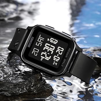 Amazon | Datirzyx（ダティアシー）デジタル腕時計 メンズ ソフト