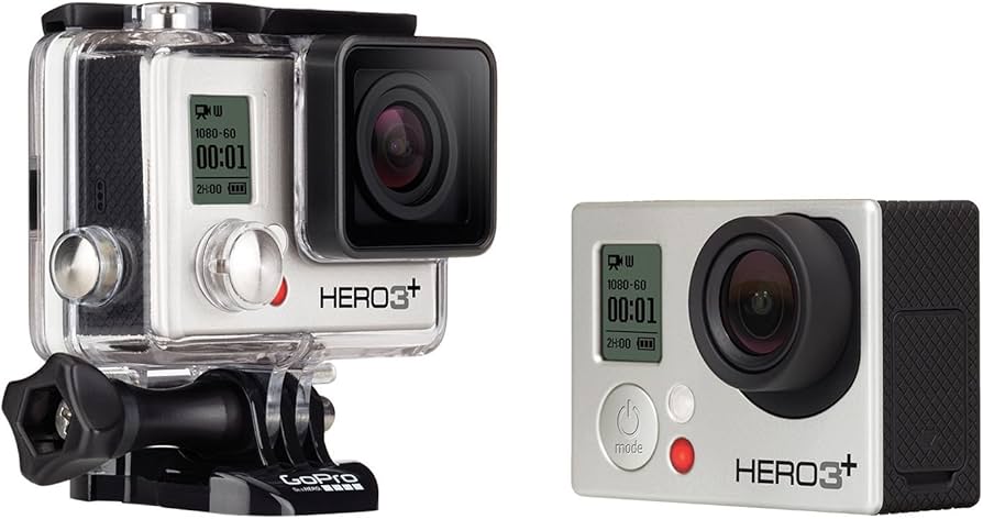 Amazon.com : GoPro Camera HERO3+ Silver Bundle (Silver) : Electronics