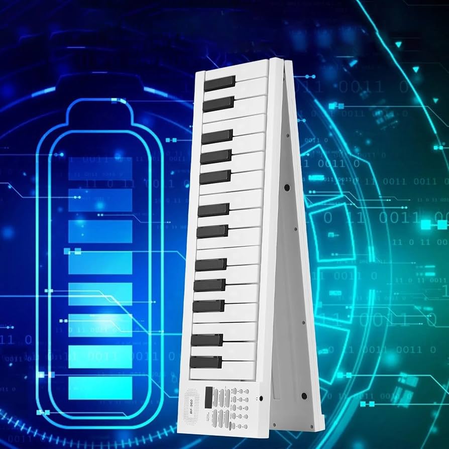 Amazon | 電子キーボード 61鍵折りたたみ式電子ピアノ 初心者向け多