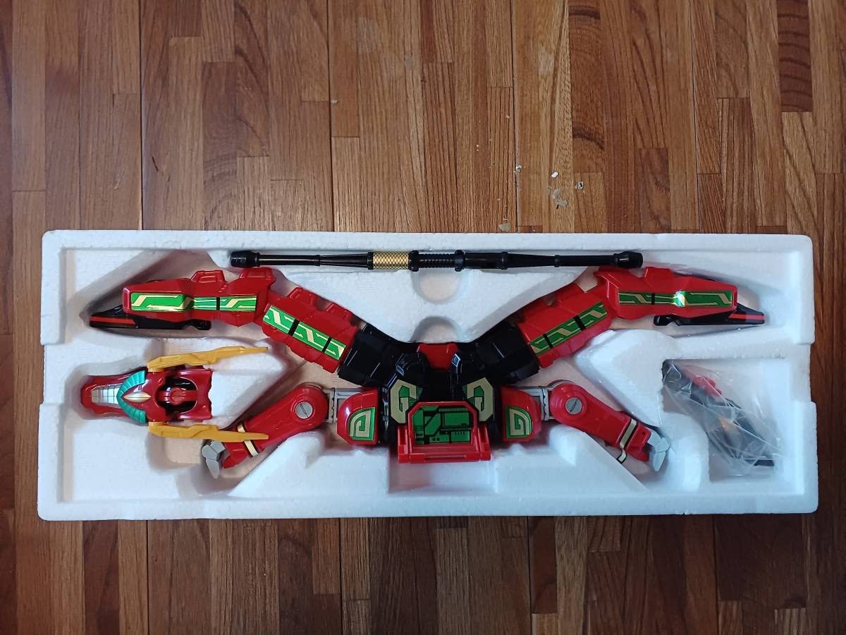 Amazon.co.jp: 五星戦隊ダイレンジャー DX龍星王&DX天空気殿 : おもちゃ