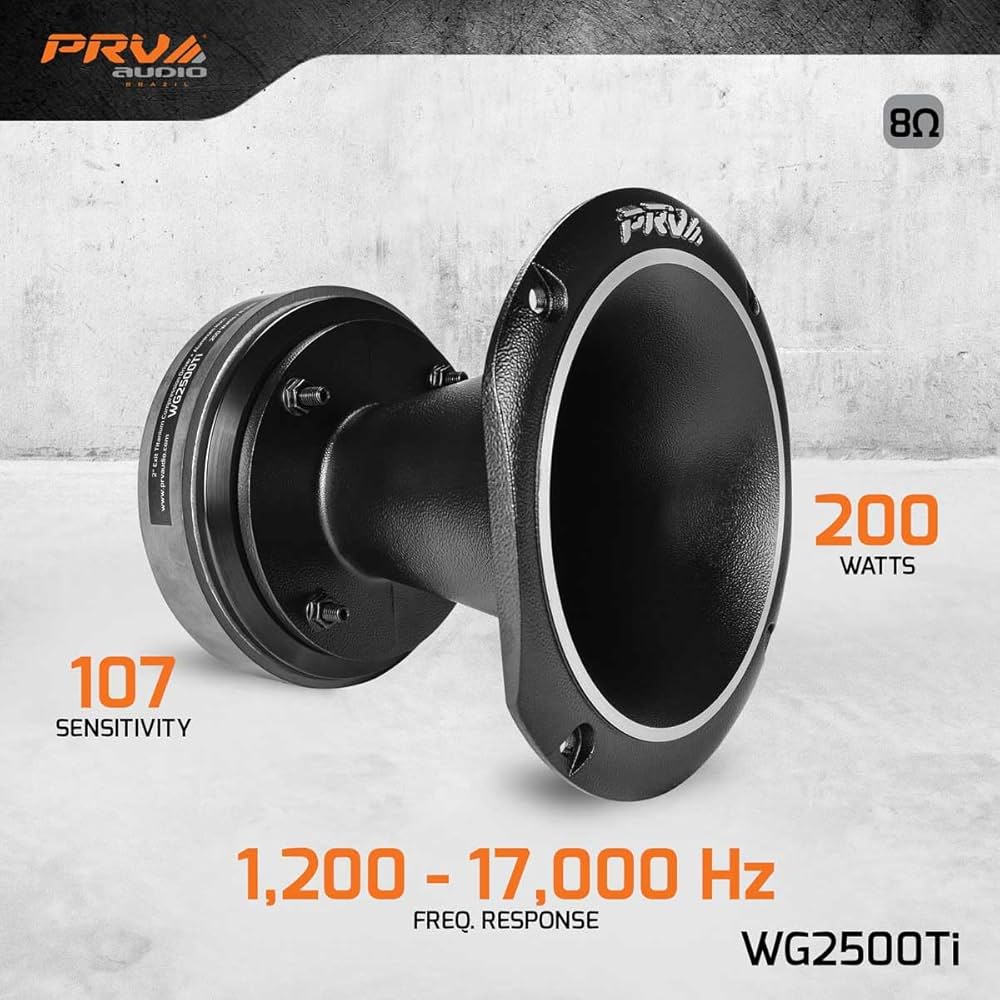 Amazon.com: PRV AUDIO WG2500Ti 200 Watts 2