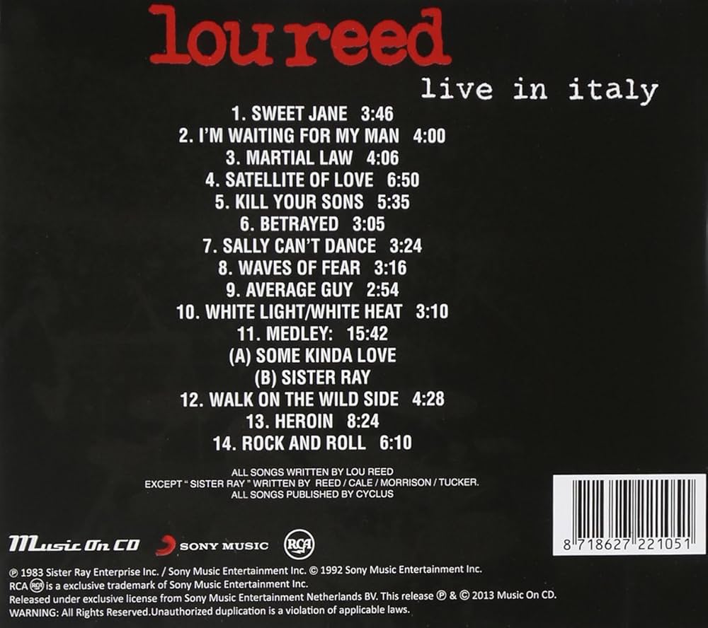 Amazon.co.jp: Live in Italy: Music