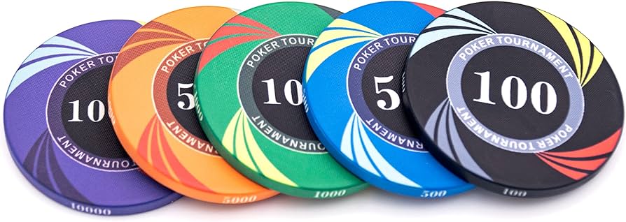 Amazon | 【PokerGoods】セラミック ポーカー チップ カジノ チップ 25