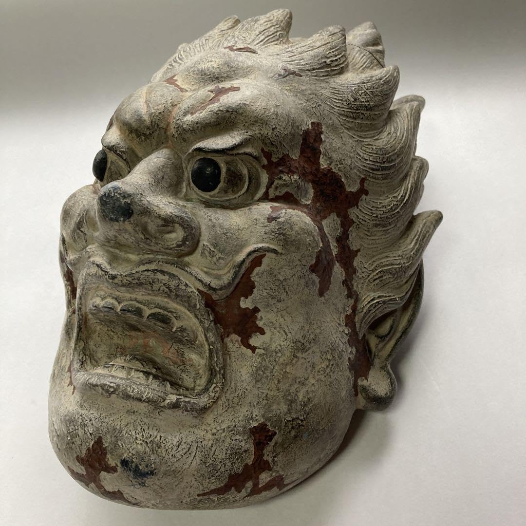 Amazon｜伐折羅大将 お面 バサラ大将 新薬師寺 十二神将 仏教美術 乾漆