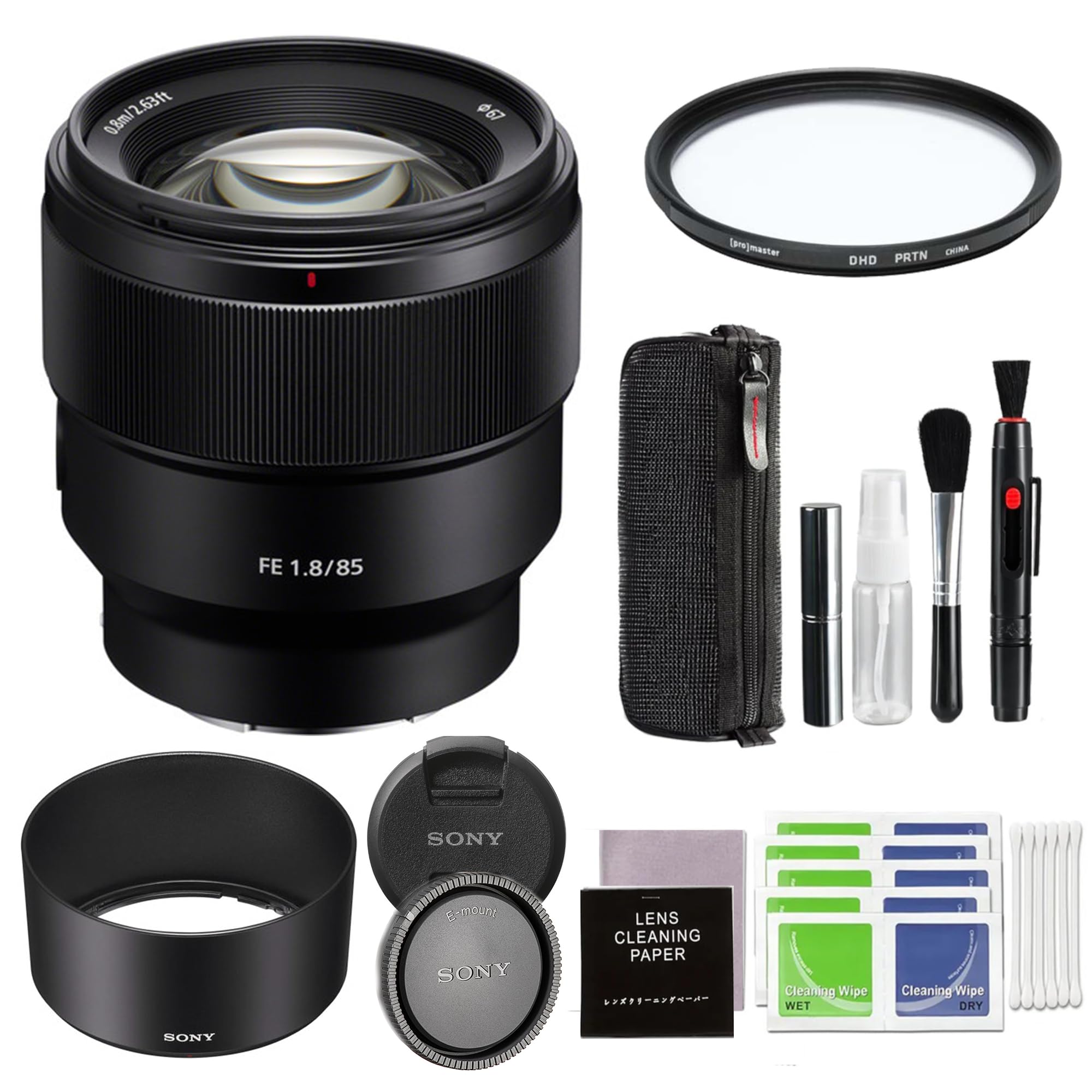 Amazon.com : Sony FE 85mm F/1.8 Telephoto Fixed Prime Camera Lens