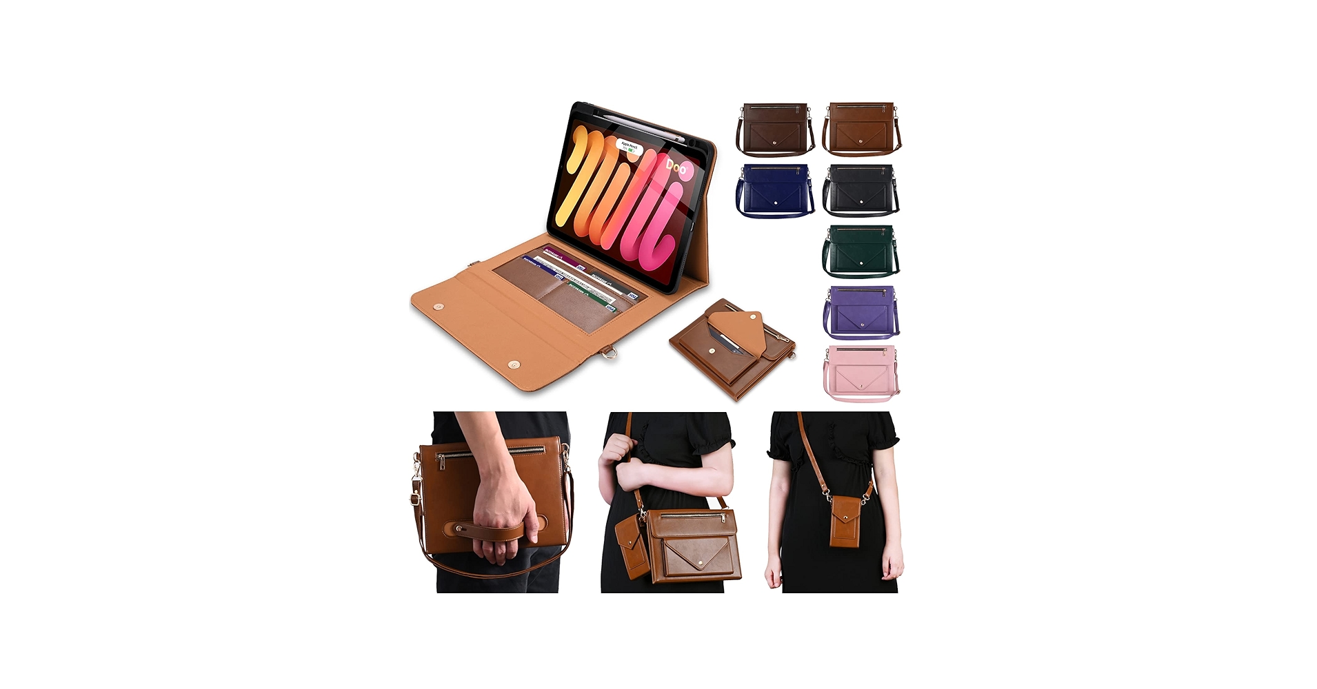 Amazon.co.jp: Doo iPad Mini 7 ケース (2024、A17 Pro) ケース iPad