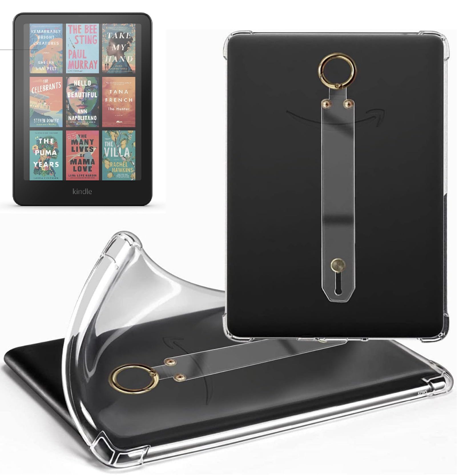 Amazon.com: Nasdafong,Hand Strap Clear Case for 2024 Release 7