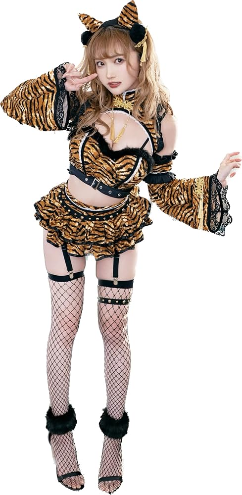 Amazon.co.jp: [Malymoon] 鬼 節分 虎 トラ アニマル チャイナ 中華