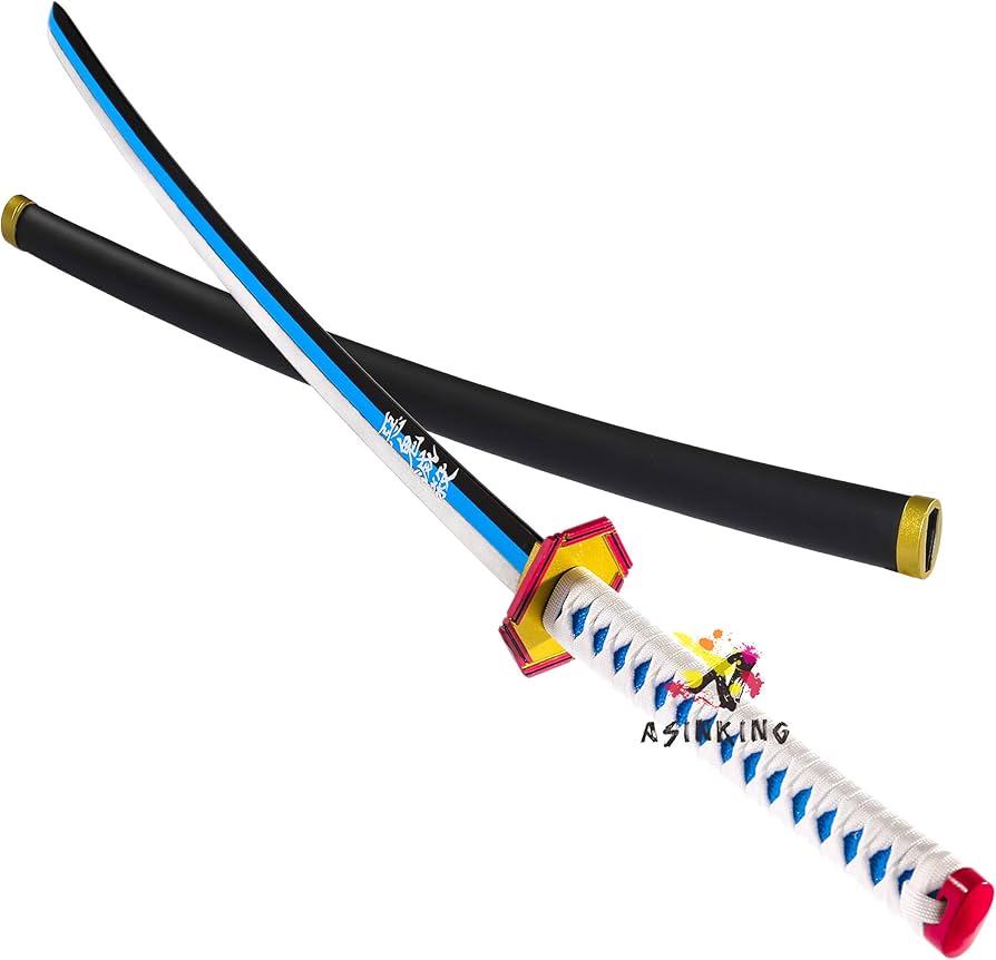 Amazon.co.jp: ASINKING 鬼滅の刃 冨岡義勇 刀 金属製 合金 付属品