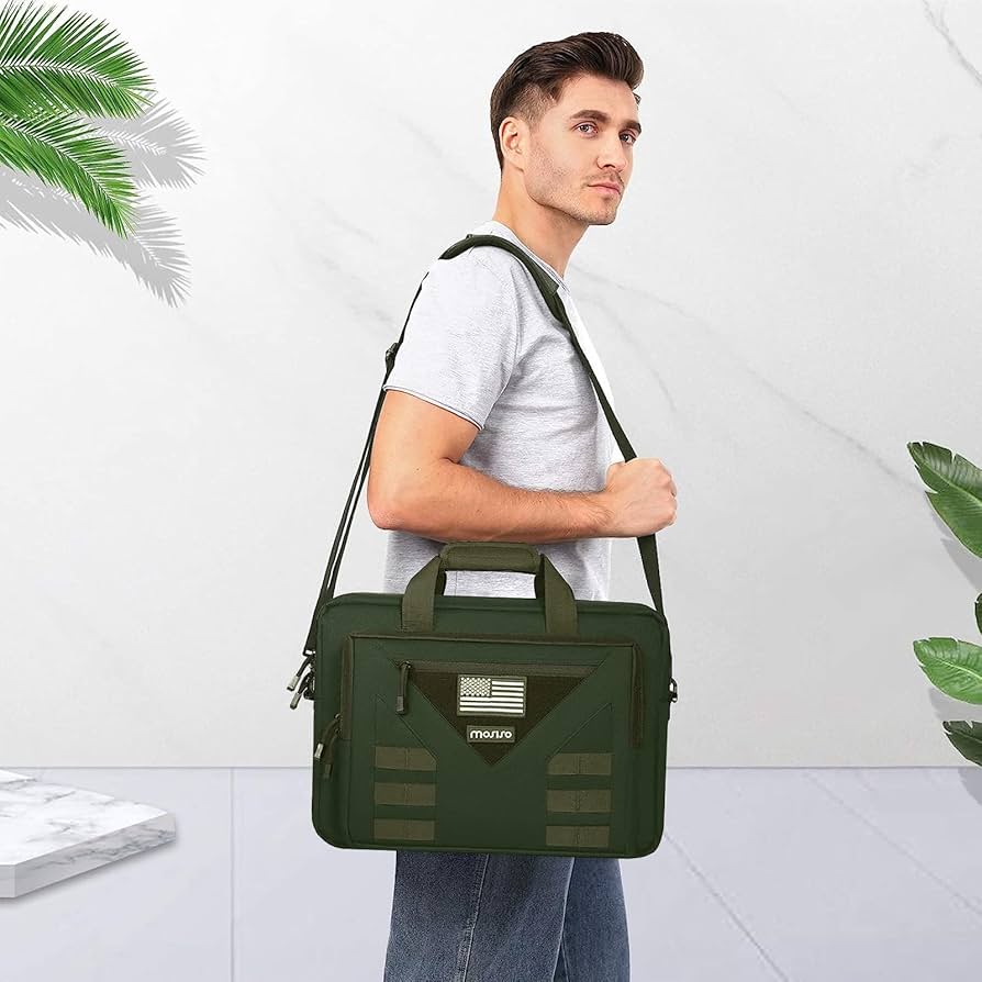 Amazon.com: MOSISO 15.6 inch Tactical Laptop Bag for Men, 15-16