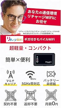 Amazon.co.jp: 【リチャージWiFi】10GB 365日 ギガ付き 車載wifi 日本