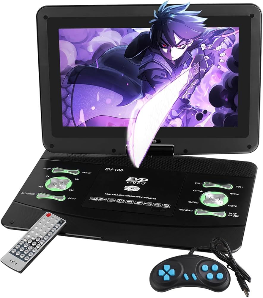 Amazon.co.jp: Xelyra ポータブルDVDプレーヤー 13.3インチ 大画面