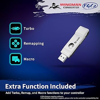 Amazon.com: Brook Wingman FGC2 Converter with Keychain-Arcade