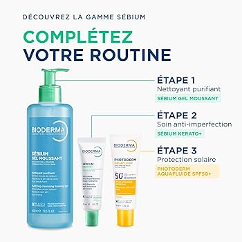 Amazon.com: Bioderma - Sébium - Foaming Gel Pump - Cleansing and