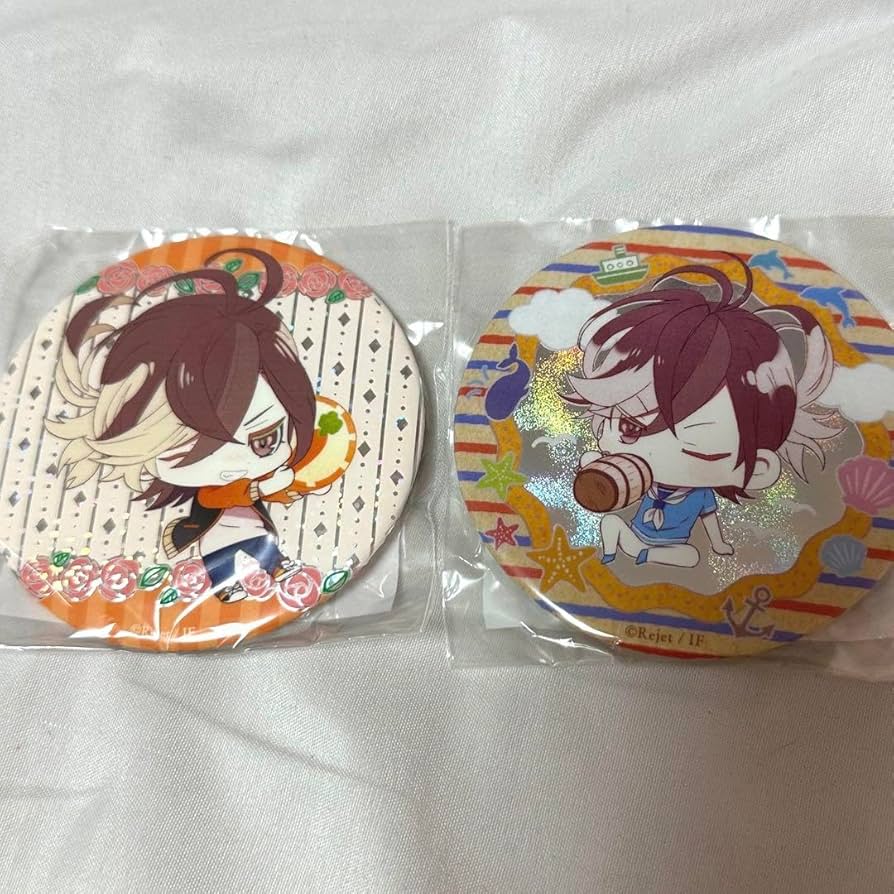 Amazon.co.jp: DIABOLIKLOVERS ディアラバ 無神ユーマ 缶バッジ ホロ