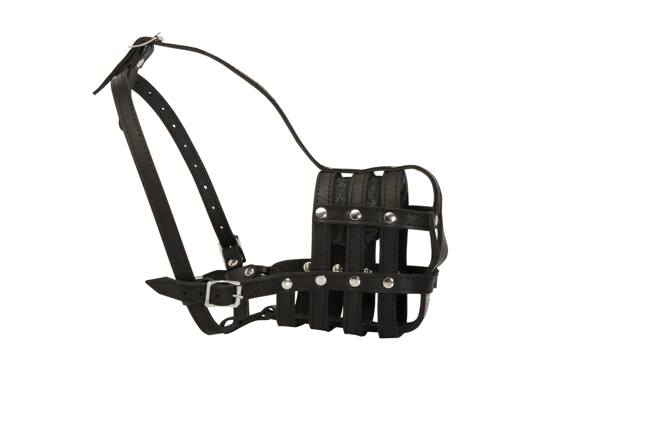 Amazon | 【大型犬 口輪】ロットワイラー 口輪 本革製