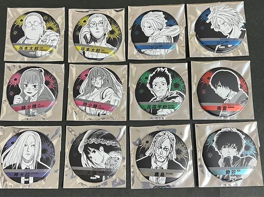 Amazon.co.jp: サカモトデイズ SAKAMOTO DAYS デコレクション缶バッジ