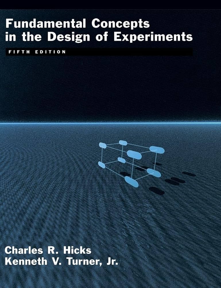 Fundamental Concepts in the Design of Experiments: Hicks, Charles