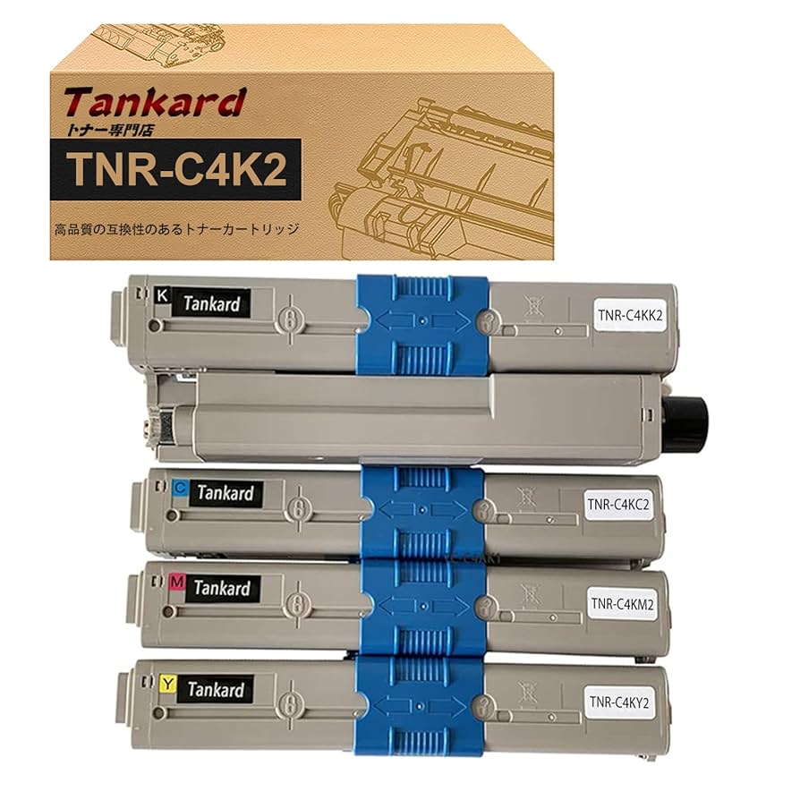 OKI トナーカートリッジ TNR-C4K（K,C,M,Y）1 純正：日本最大級のトナー・
