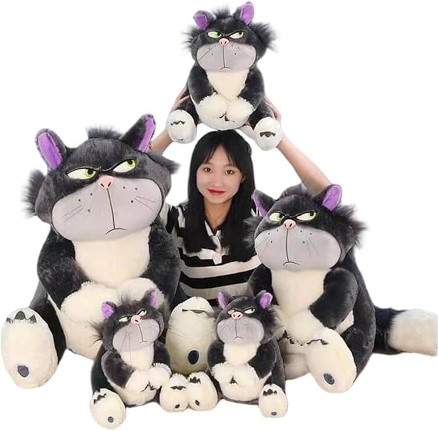 Amazon.co.jp: ルシファー猫ぬいぐるみ 子供 シンデレラルシファー猫