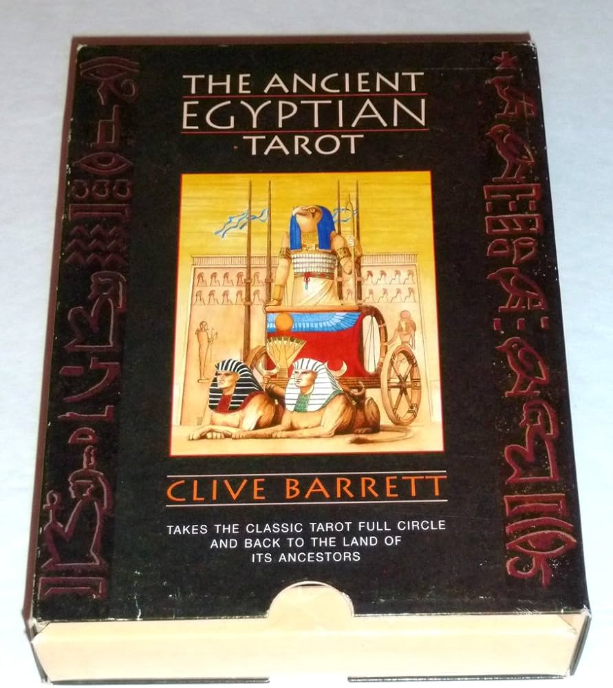 The Ancient Egyptian Tarot (An Aquarian Book): Barrett, Clive