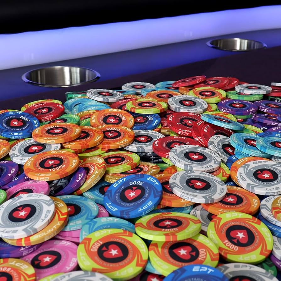 Amazon | EPT ポーカーチップ 50枚セット ($500) [並行輸入品