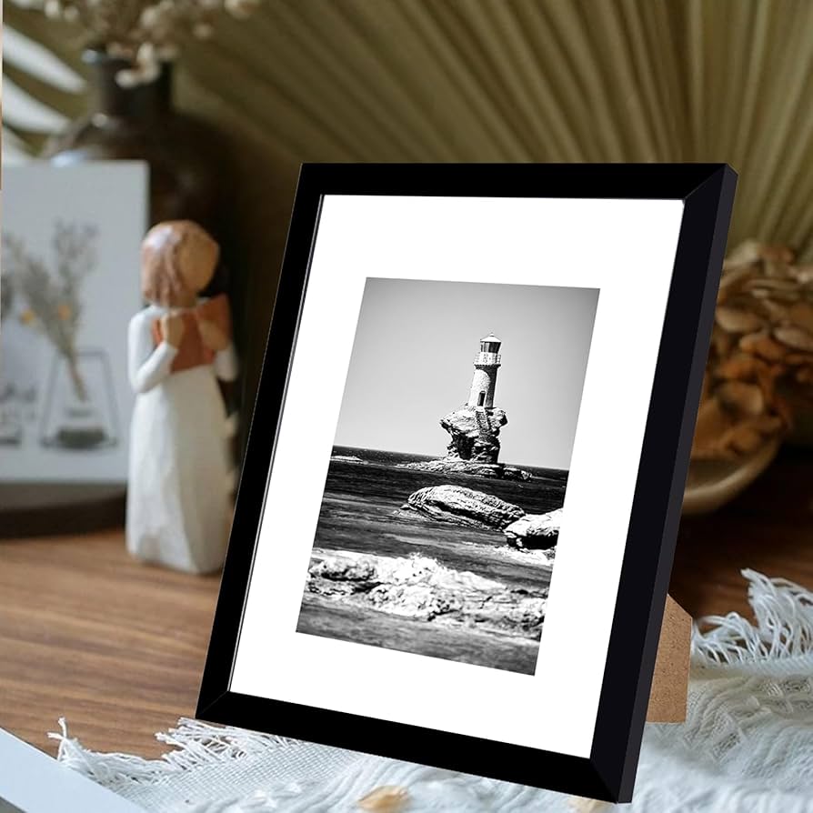 Amazon.co.jp: 8.5 x 11 写真フレーム5点セット マット付き 6 x 8