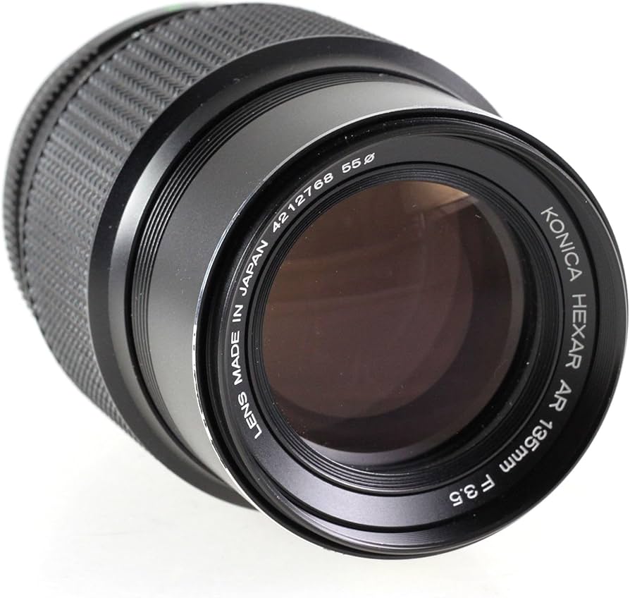 Amazon.com : Konica Hexar AR 135mm 135 mm 3.5 F3.5 Autoreflex