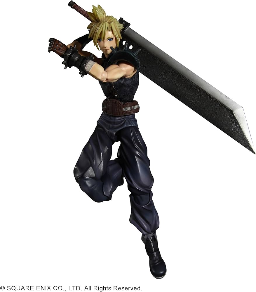 Amazon.co.jp: DISSIDIA FINAL FANTASY PLAY ARTS改 クラウド(PVC塗装