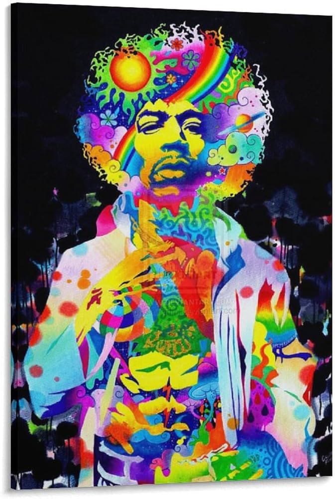 Amazon.co.jp: Jimi Hendrix ジミヘンドリックス ギタリスト ポスター