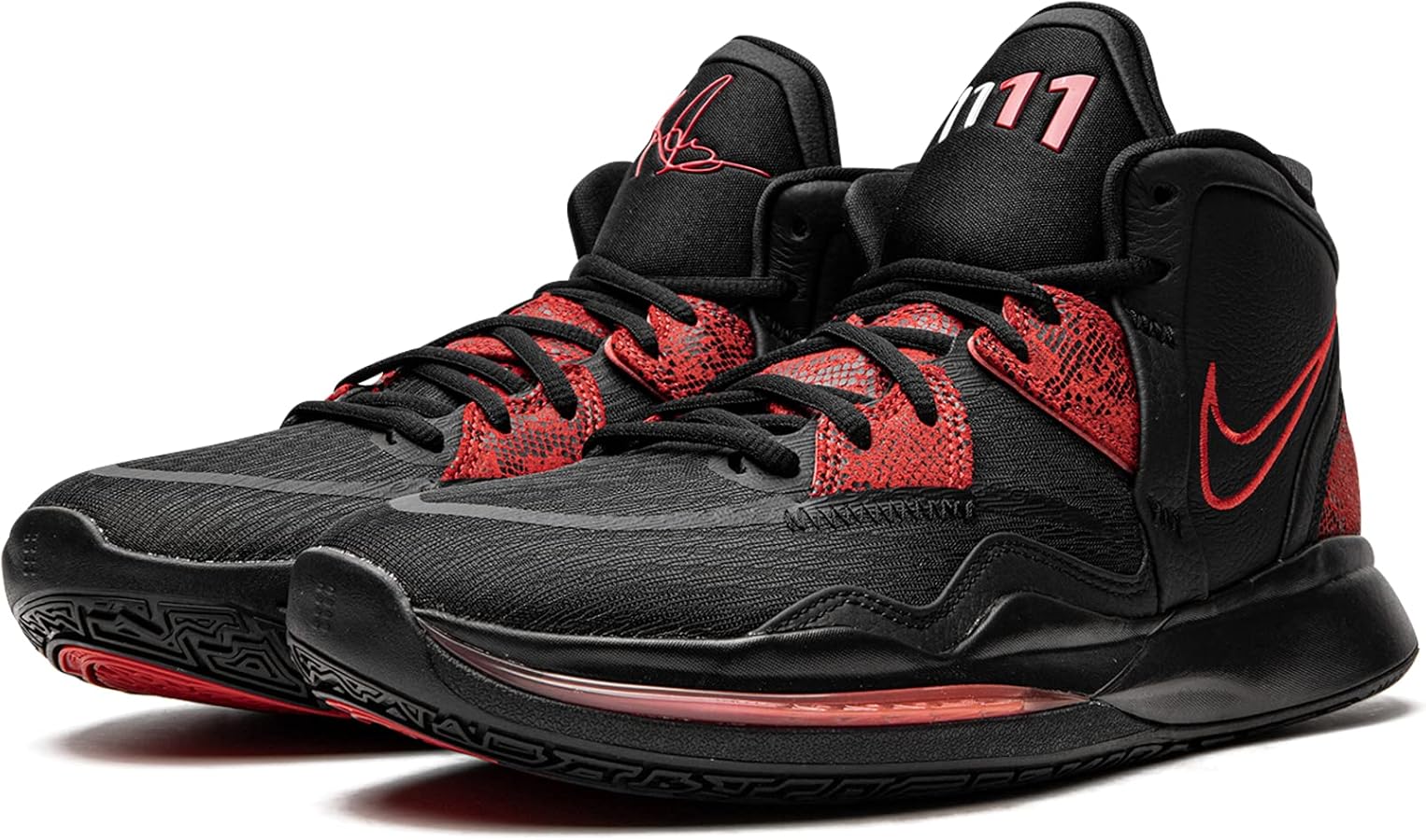 Nike Kyrie Infinity Men's Basketball Shoe, Black/University Red, 6