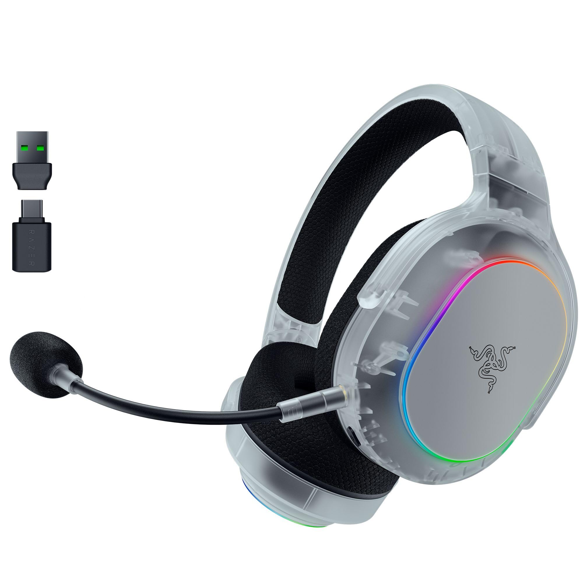 Amazon.co.jp: Razer レイザー Barracuda X Chroma Phantom White