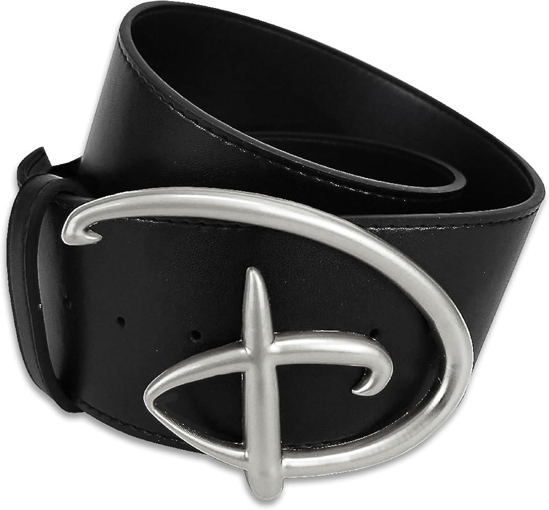 Amazon | [Buckle-Down] ベルト ディズニーベルト、シグネチャーDロゴ