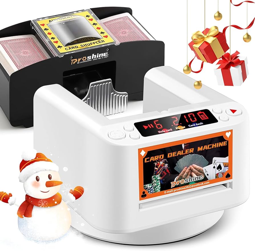 Amazon | Proshine カードディーラーマシン&カードシャッフル トランプ