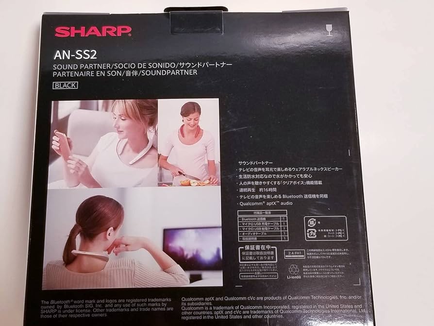 Amazon | シャープ Bluetooth送信機同梱 テレビ用ワイヤレススピーカー