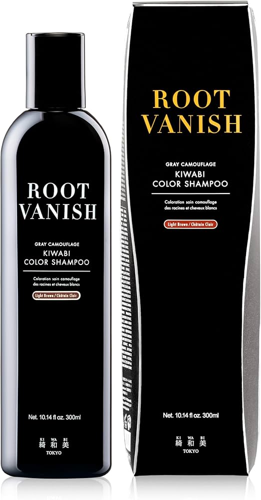 Amazon | 綺和美 KIWABI ROOT VANISH カラーシャンプー ライトブラウン
