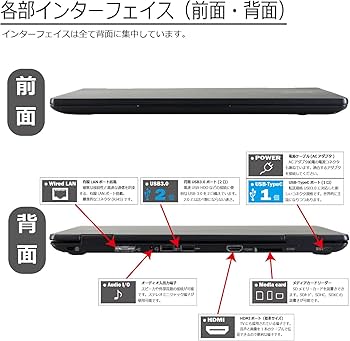 Amazon.co.jp: 中古パソコン NEC VersaPro VKT13/H-4 Windows11 ノート