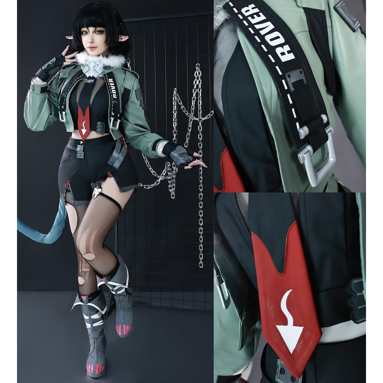 Amazon | ゼンレスゾーンゼロ ジェーン・ドゥ コスプレ 衣装 10点フル