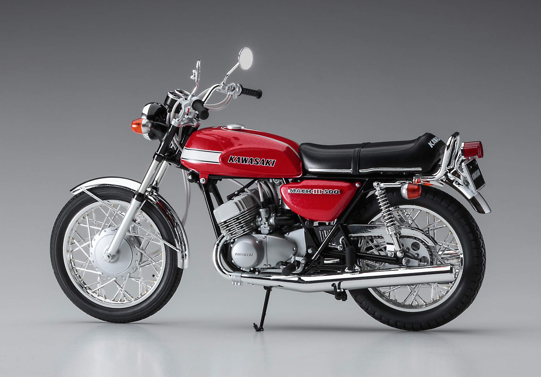 Amazon | ハセガワ 1/12 カワサキ 500-SS/MACH III(H1後期) プラモデル