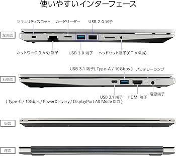 Amazon.co.jp: mouse B5 【3年保証】 ノートパソコン (15.6インチ フル