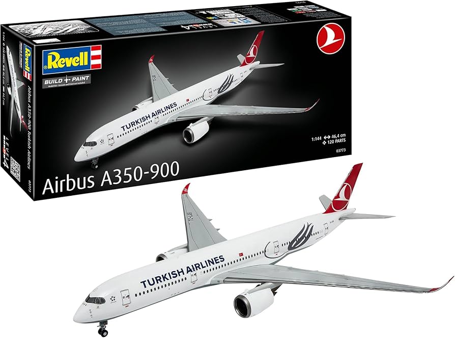 Amazon | ドイツレベル 1/144 エアバス A350-900 トルコ航空