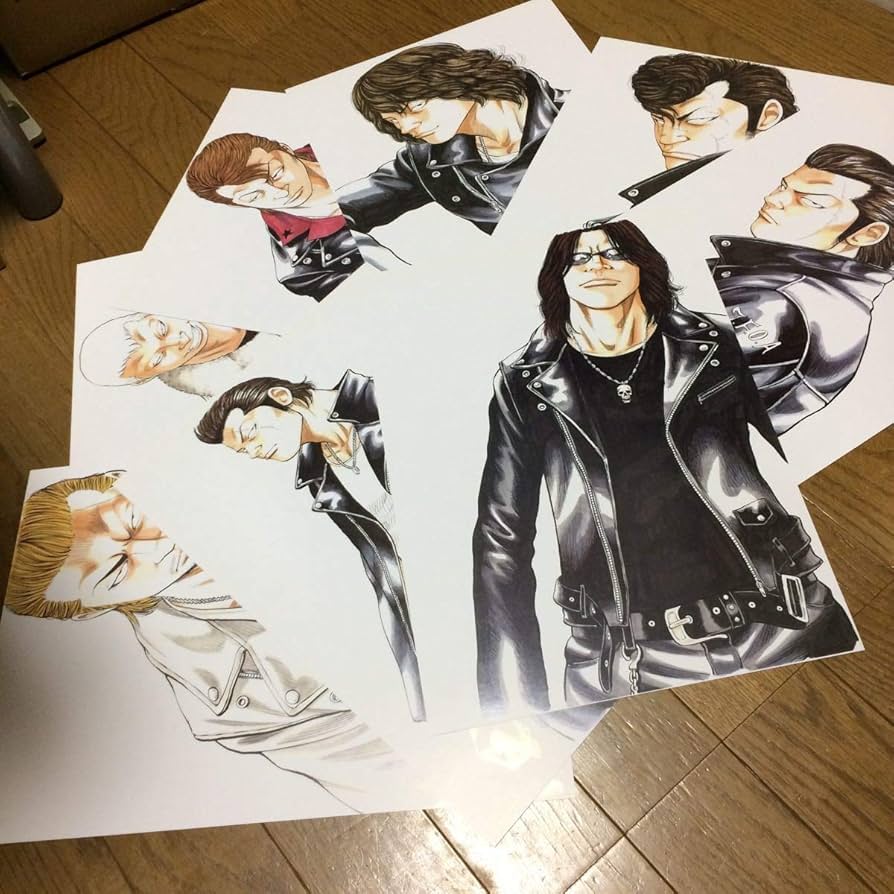 Amazon.co.jp: クローズ 武装戦線 歴代頭 鈴木恵三 武田好誠 九能龍信