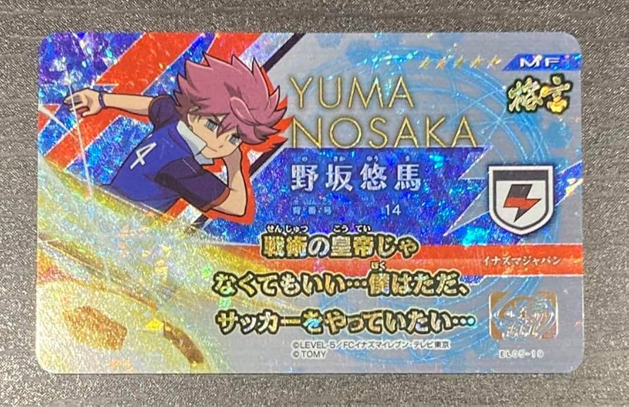 Amazon.co.jp: イナズマイレブン イレブンライセンス 野坂悠馬 格言